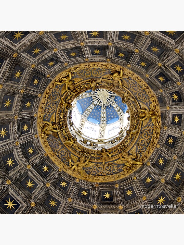 Ornate domed church roof, Siena by moderntraveller