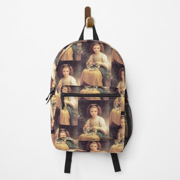 Item preview, 'Child Braiding A Crown' by Bouguereau (Reprint) designed and sold by Classic Visions Gallery.
