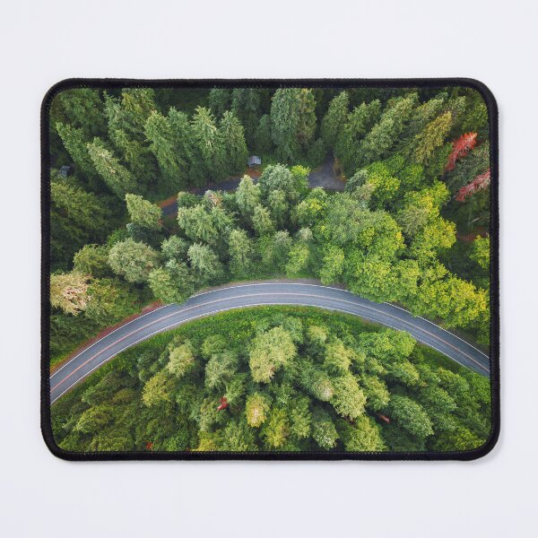 Item preview, winding road aerial view designed and sold by franckreporter.