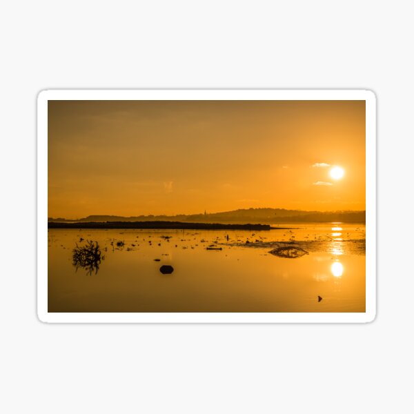 Saturday Morning along the estuary Sticker