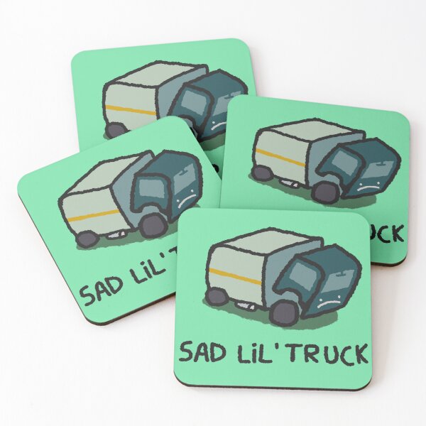 Item preview, Sad lil truck designed and sold by MENINO ALIPIO.
