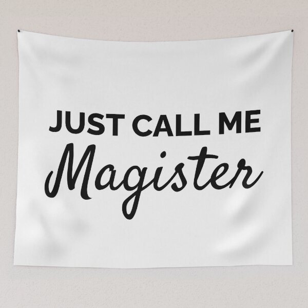 Item preview, Just Call Me Magister - University Magister Degree designed and sold by SarahJisri.