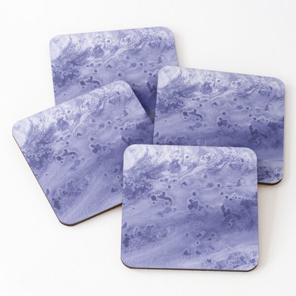 Item preview, Purple Blue Very Peri Abstract Organic Art For Interior Decor VI designed and sold by Irina Sztukowski.