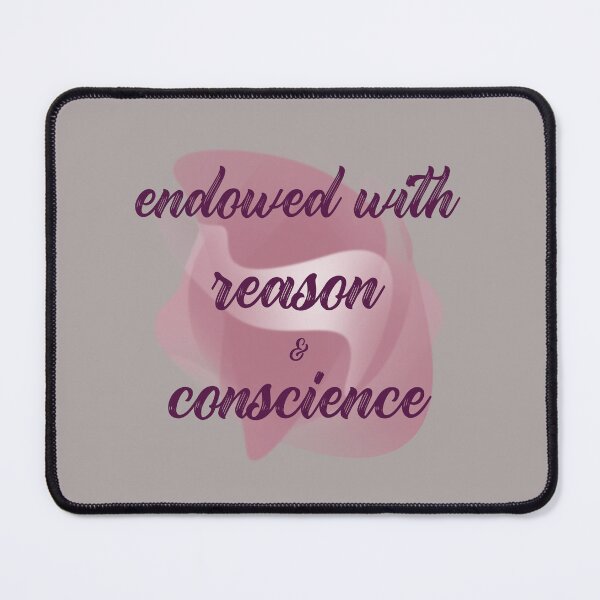 Item preview, Endowed With Reason And Conscience. Universal Declaration Of Human Rights designed and sold by Rebel-Design.