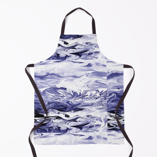 Item preview, Purple Blue Very Peri Abstract Organic Art For Interior Decor IX designed and sold by Irina Sztukowski.
