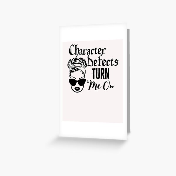 Artikel-Vorschau von Charakterfehler machen mich an, AA NA, Narcotics Anonymous, 12 Steps, Genesung von Suchterkrankungen, Nüchternheit, 12 Steps, Anonyme Alkoholiker, designt und verkauft von SoberJen.