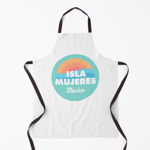Item preview, Isla Mujeres Retro Beach Badge designed and sold by modeoftravel.