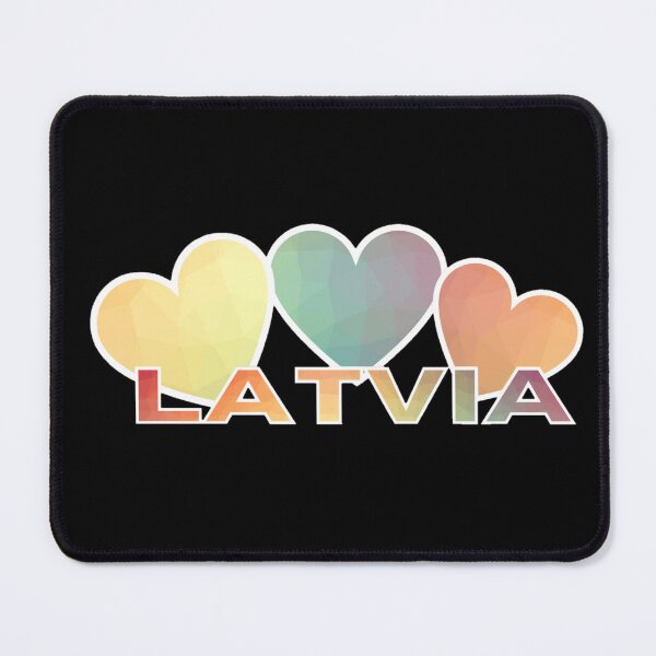 Item preview, Multicoloured Latvian Heart Pattern designed and sold by LukjanovArt.