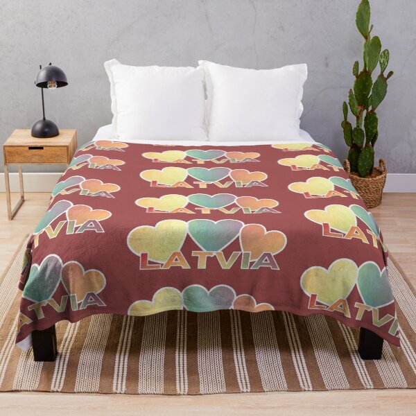 Item preview, Multicoloured Latvian Heart Pattern designed and sold by LukjanovArt.