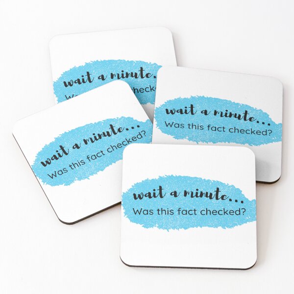Item preview, Funny Fact Checking quote - Was this fact checked? designed and sold by LinniDesigns.