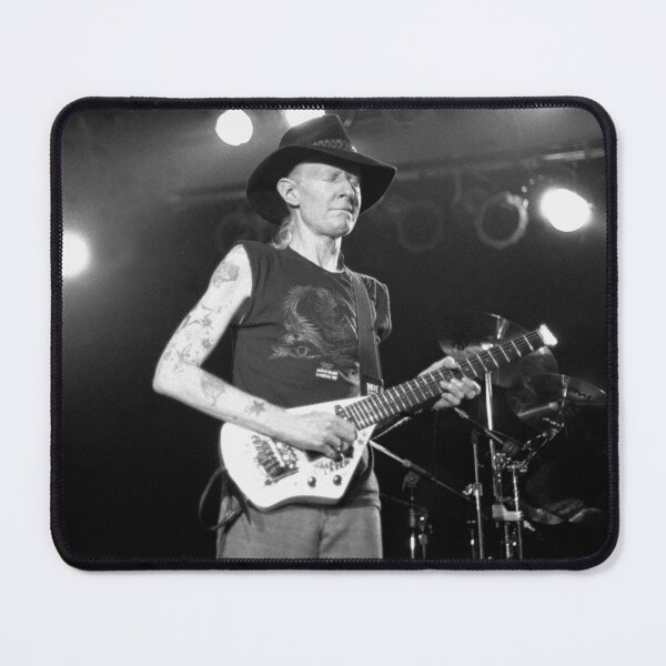 Item preview, Johnny Winter BW Photograph designed and sold by ConcertImages.