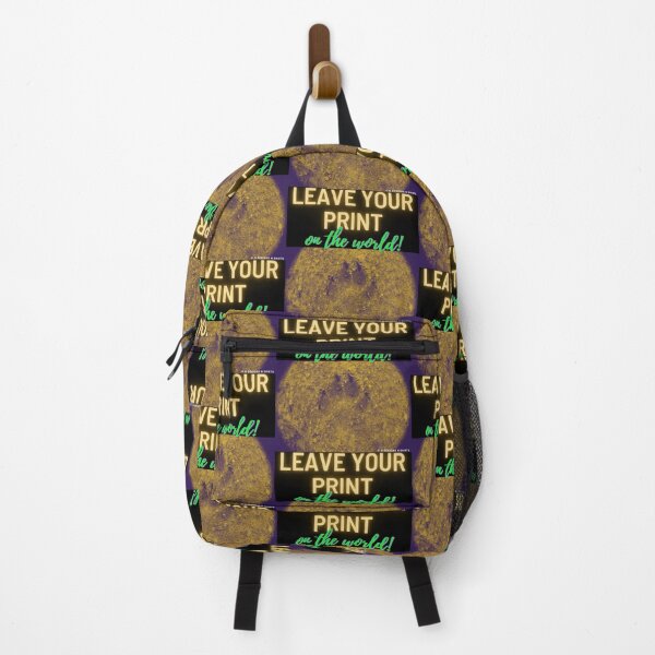 Item preview, Leave Your Print on The World designed and sold by ODesignsNShirts.