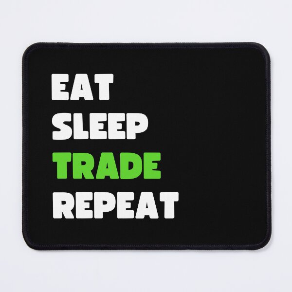 Item preview, EAT SLEEP TRADE REPEAT for Traders and Stock Market Investors designed and sold by appareltolove.