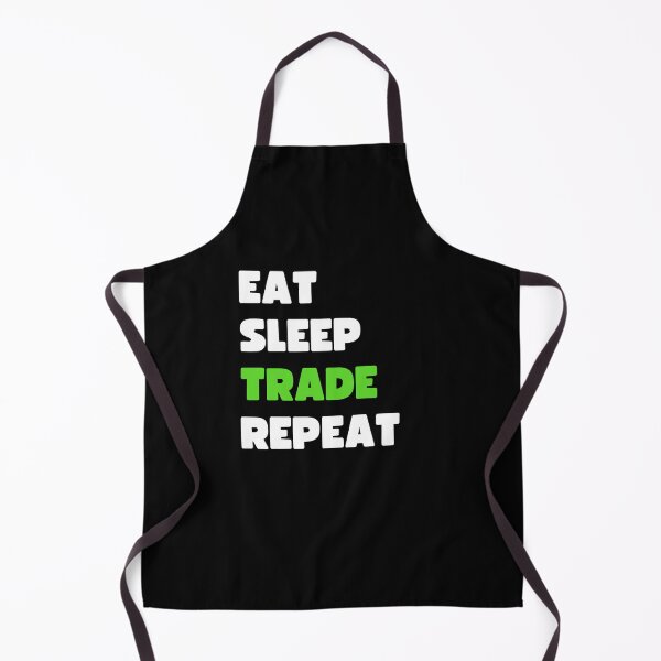 Item preview, EAT SLEEP TRADE REPEAT for Traders and Stock Market Investors designed and sold by appareltolove.
