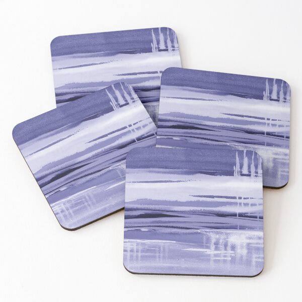 Item preview, Purple Blue Very Peri Abstract Organic Art For Interior Decor XXI designed and sold by Irina Sztukowski.