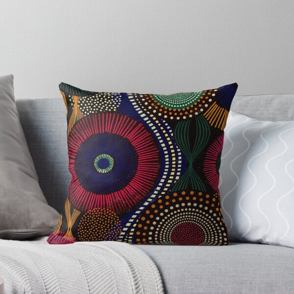 Aperçu de l'œuvre  Motif tribal africain dans des tons colorés créée et vendue par SidhuKeet1.
