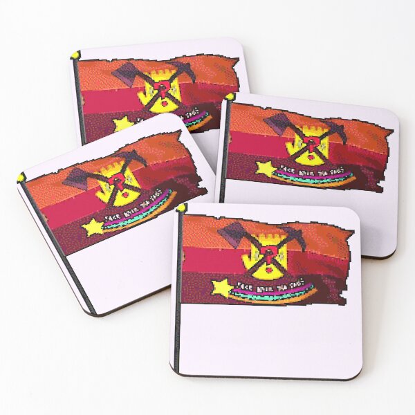 Item preview, Take Back the Falls Pixel Flag designed and sold by heliotrope.