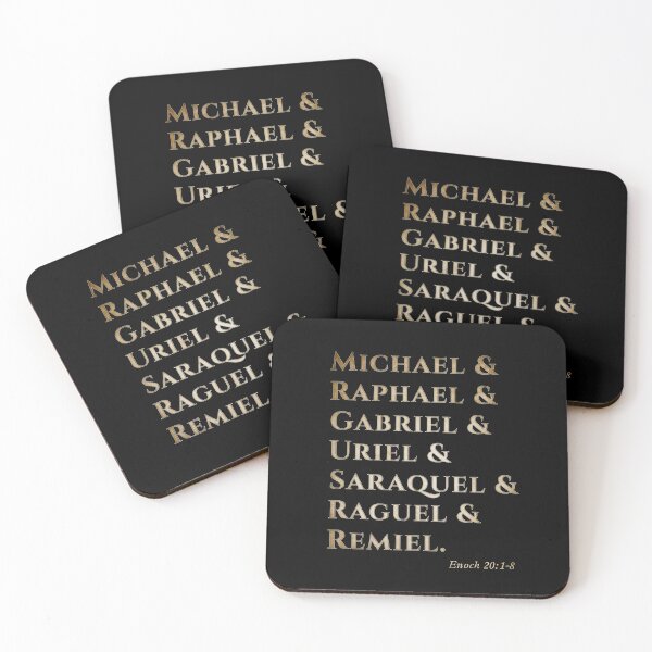 Item preview, Book of Enoch - Archangel Names List - Michael, Raphael, Gabriel, Uriel, Saraquel, Roaguel, and Remiel designed and sold by NatIntrovertSoc.