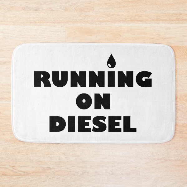 Item preview, RUNNING ON DIESEL designed and sold by DomGDesign.