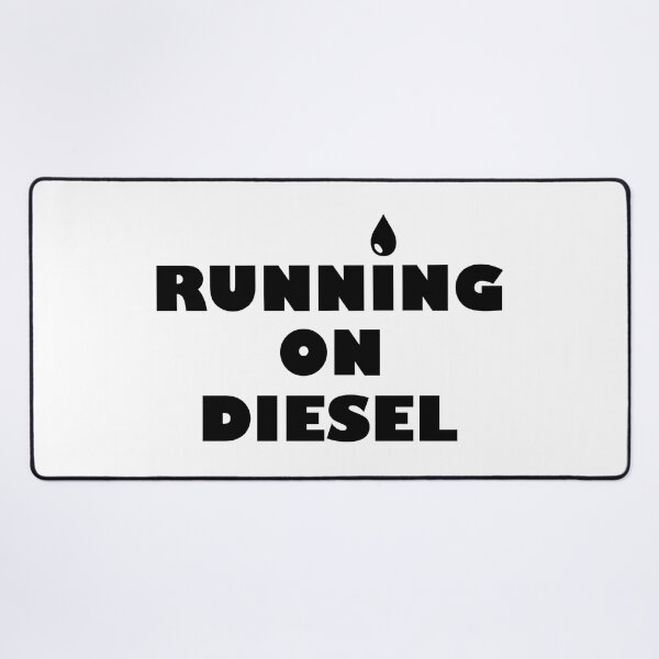 Item preview, RUNNING ON DIESEL designed and sold by DomGDesign.