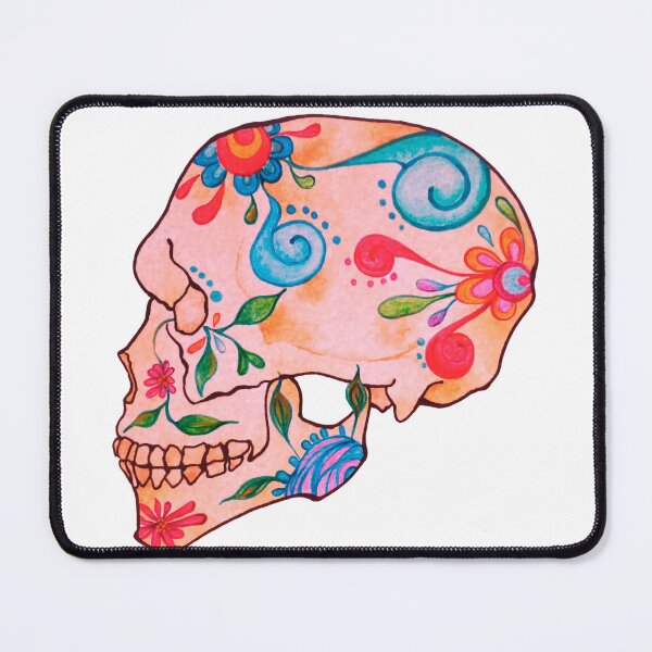 Item preview, Floral Skull designed and sold by caroberte.