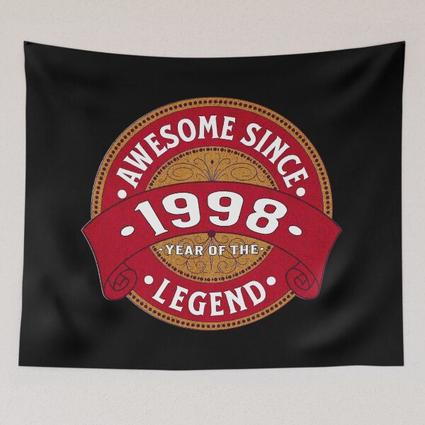 Item preview, Awesome Since 1998, birthday gift designed and sold by Ray's Photos & Art.