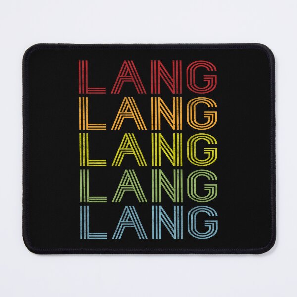 Item preview, Lang Name T Shirt - Lang Vintage Retro Lang Name Gift Item Tee designed and sold by chezeva.