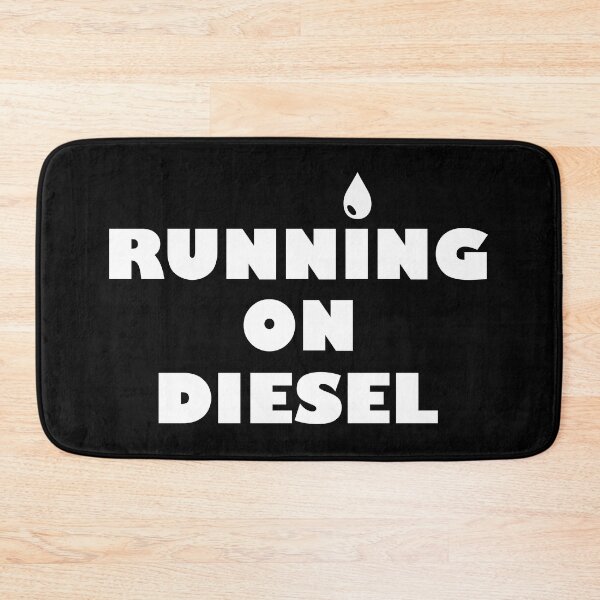 Item preview, RUNNING ON DIESEL designed and sold by DomGDesign.