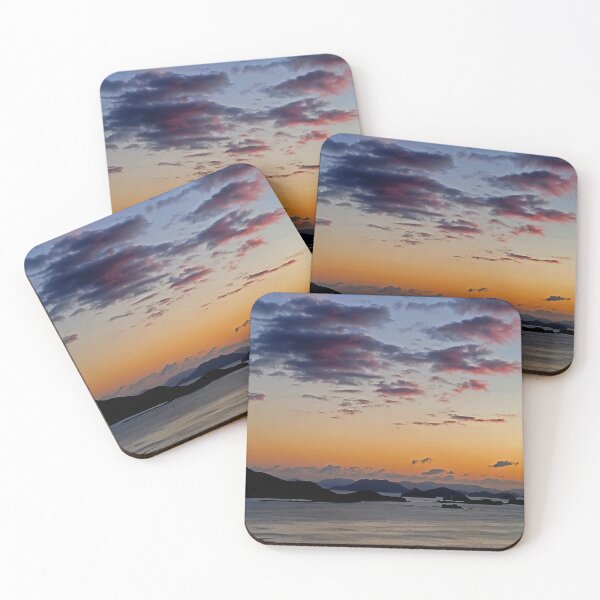 Item preview,  Beautiful sunrise and archipelago at Namyeol Beach in Goheung, South Coast of Korea designed and sold by human8891.