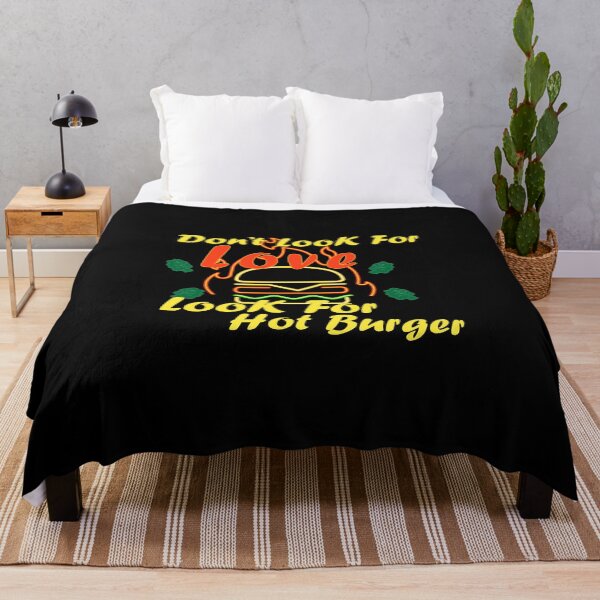 Item preview, Don't Look For Love Look For Hot Burger, Funny hot Burger and love quotes, funny hot Burger gift for family designed and sold by EasilyShop.