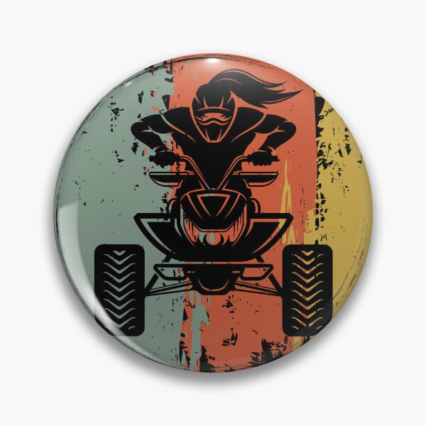 Artikelvorschau, Vintage Moto Quad Mädchen - Motocross entworfen und verkauft von Rally-Girl.
