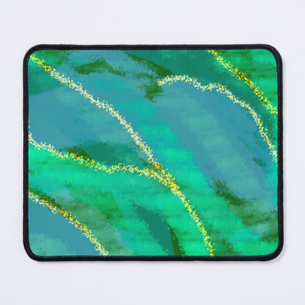 Item preview, Green Swirls with Hints of Gold designed and sold by clounewcomb.