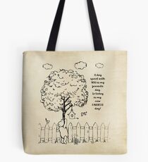 Winnie the Pooh - A Day Spent with You Tote Bag