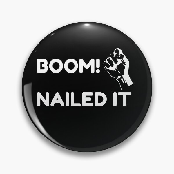 Item preview, BOOM NAILED IT designed and sold by LibicoStore.