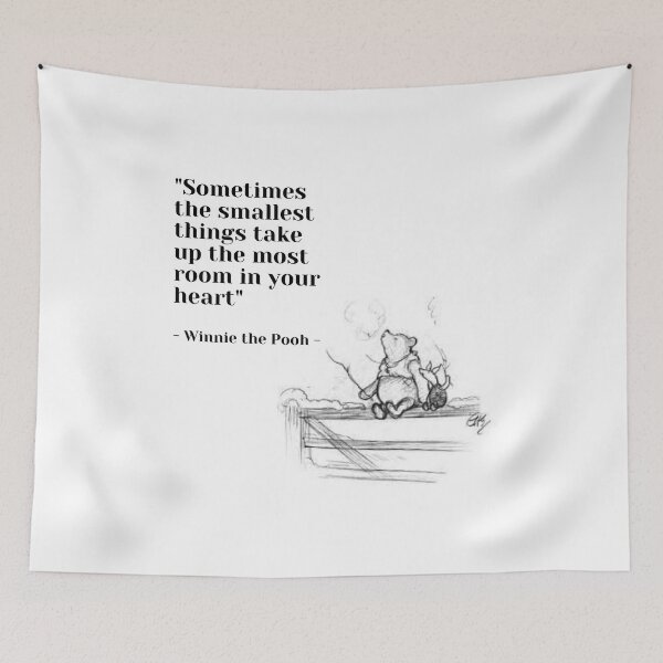 Item preview, Sometimes The Smallest Things Quote designed and sold by debjaynedesign.