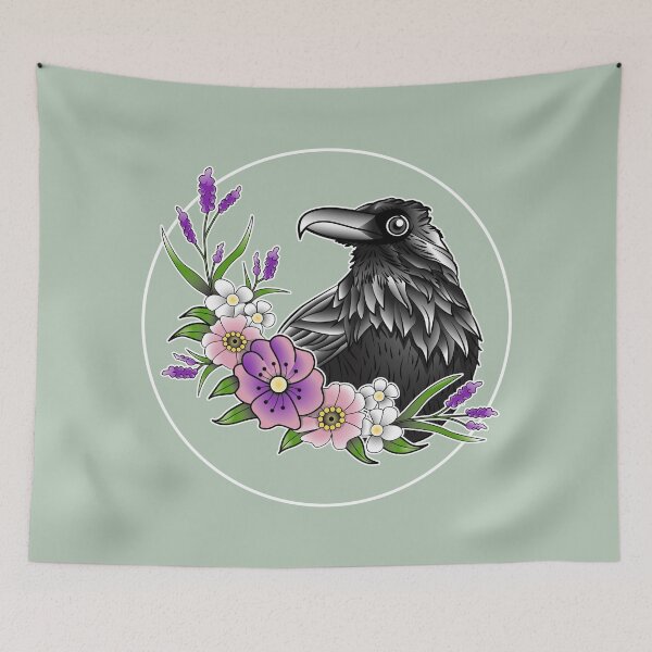 Item preview, Raven Floral designed and sold by fatherjon.