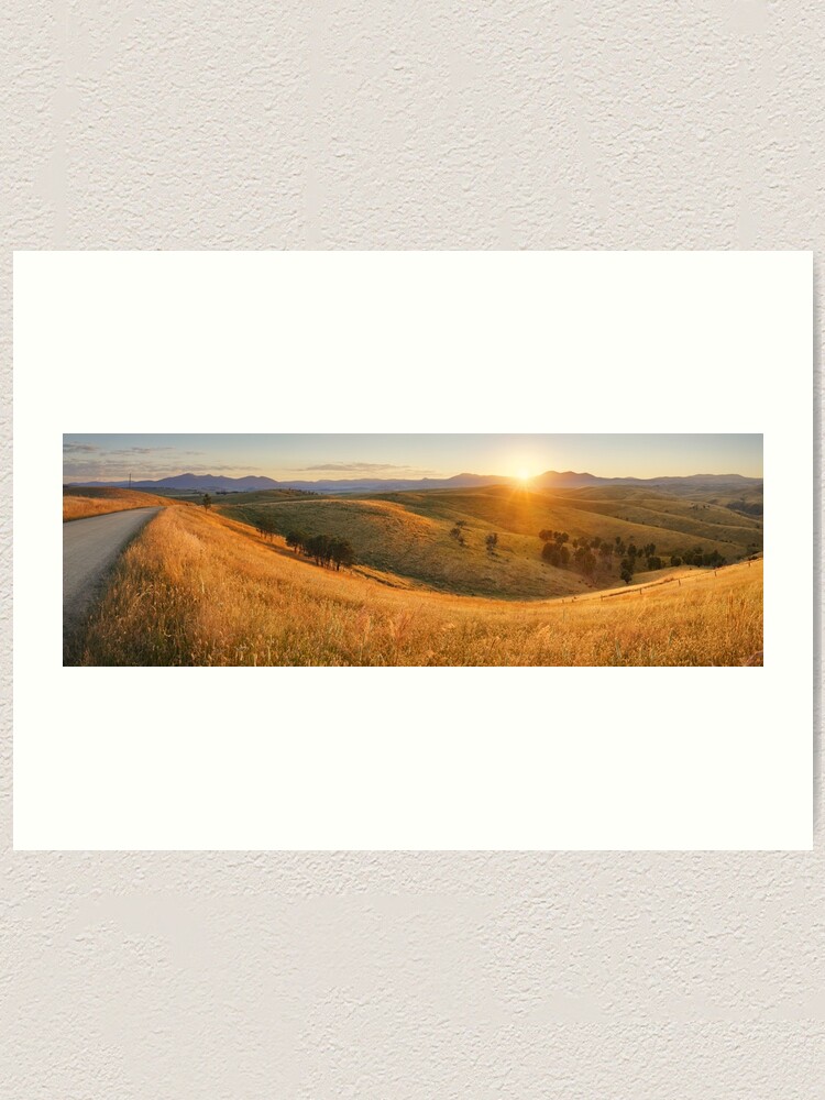 Thumbnail 1 of 3, Art Print, Benambra Lookout, Omeo Region, Victoria, Australia designed and sold by Chockstone.