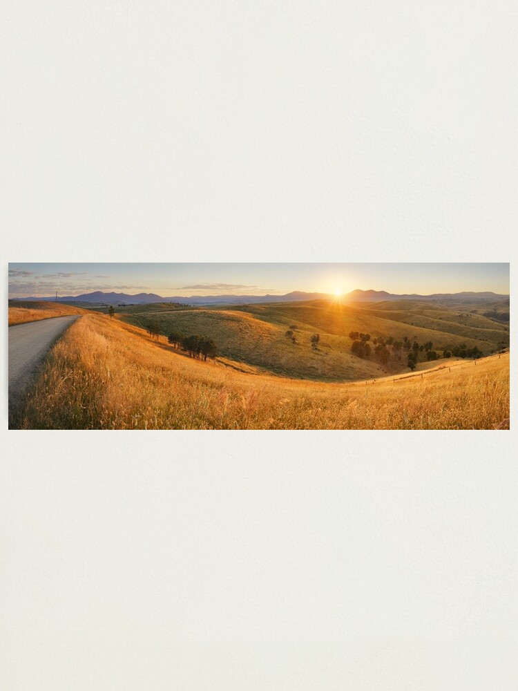 Thumbnail 1 of 3, Photographic Print, Benambra Lookout, Omeo Region, Victoria, Australia designed and sold by Chockstone.
