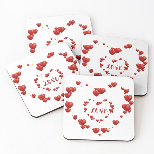 Item preview, Valentine Love set in White - Cute Valentine  designed and sold by Vero De.