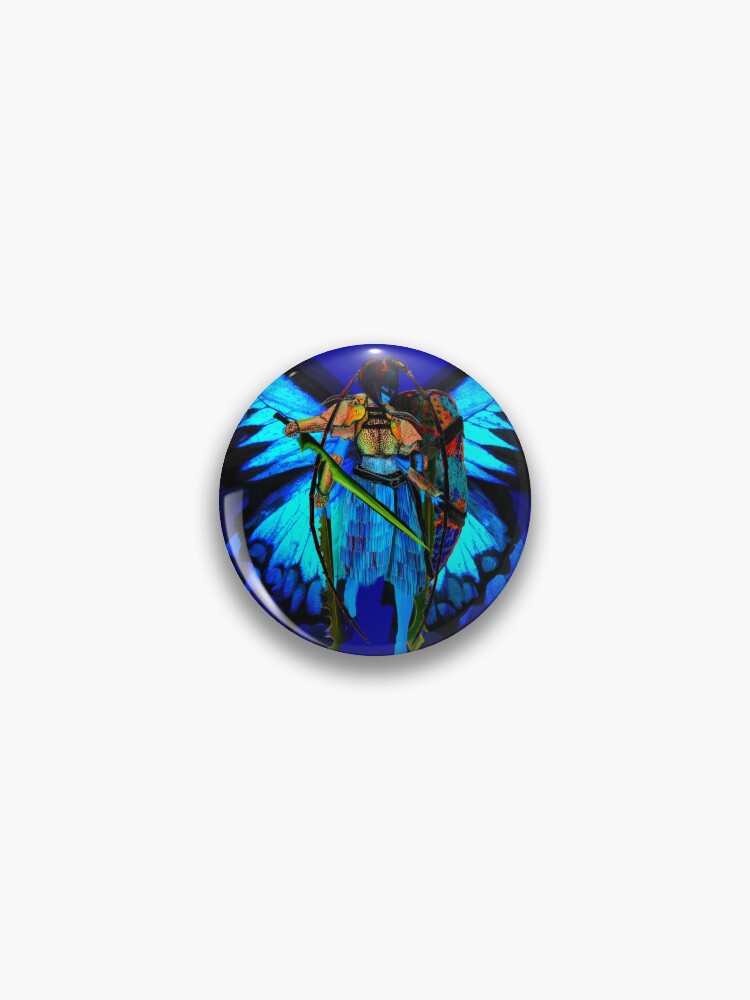 Butterfly Warrior Lapel Pin