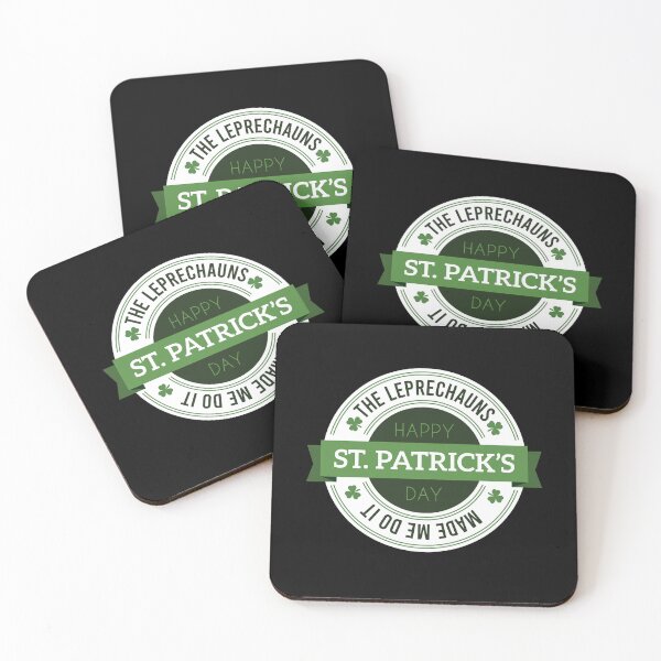 Item preview, The Leprechauns Made Me Do It Funny Green st patricks day Great Idea designed and sold by pedrored369.