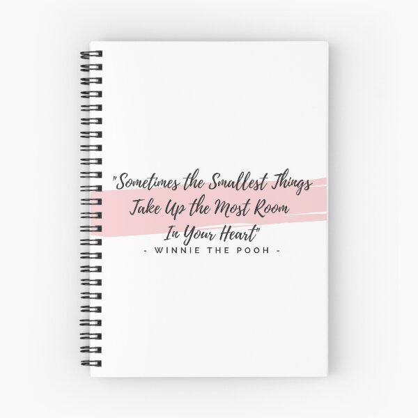 Item preview, Sometimes the Smallest Things Quote on Pink designed and sold by debjaynedesign.