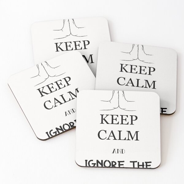 Item preview, Keep Calm And Ignore The Stupid Shirt Ladies or Adult Fit Slogan Positive Motivational. designed and sold by Zosef-artist.