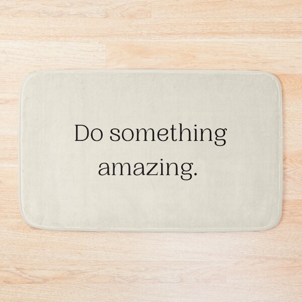 Item preview, Do Something Amazing designed and sold by Fernanda's Studio.