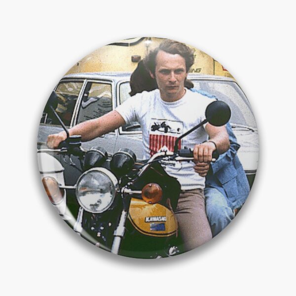 Item preview, Niki Lauda retro photo designed and sold by Rashkin.