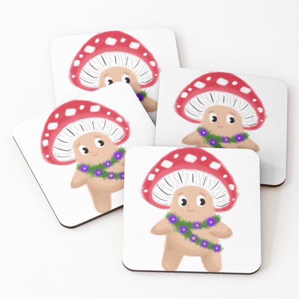 Item preview, Agaric the Friendly Mushroom designed and sold by pifflechan.