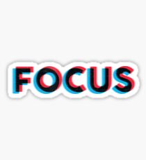 Focus! Sticker