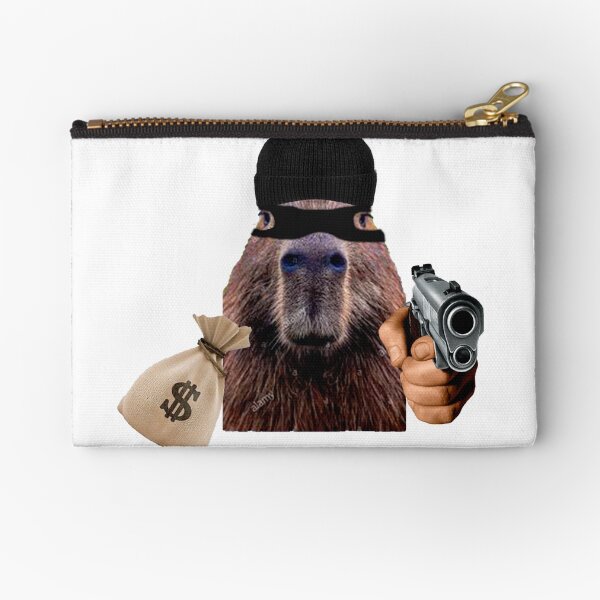Item preview, Capybara Robber designed and sold by Mino Shop.