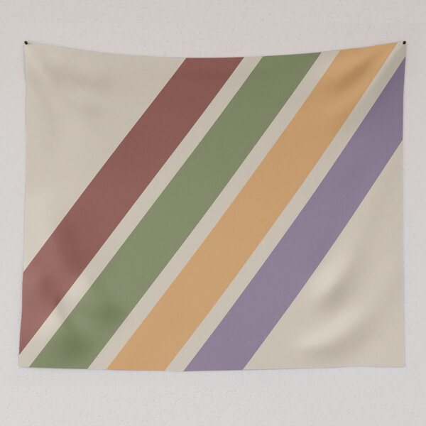 Item preview, Vintage 70s Retro Stripes designed and sold by VintageRetroDep.