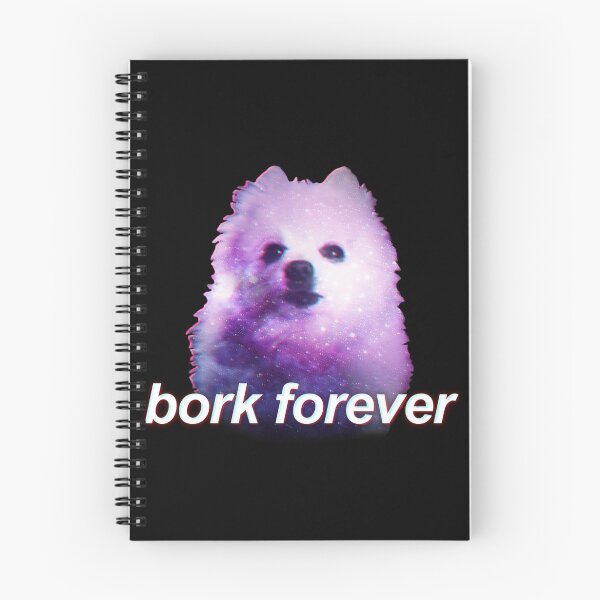 Item preview, bork forever, space pup designed and sold by Jijarugen.